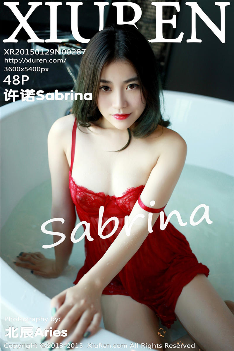 [绣人网]美媛馆 2015-01-29 Vol.0287 许诺Sabrina