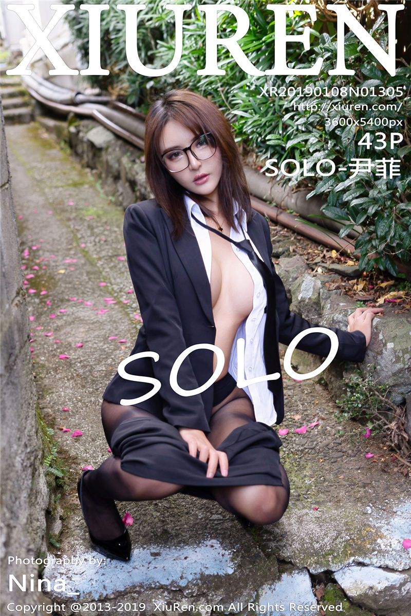 [绣人网]美媛馆 2019-01-08 Vol.1305 SOLO-尹菲（抢鲜版）