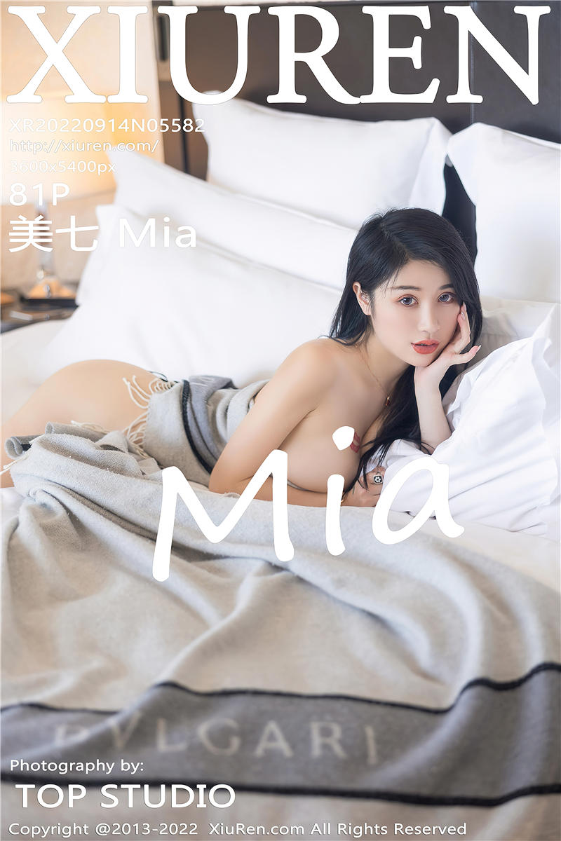 [绣人网]美媛馆 2022-09-14 Vol.5582 美七Mia