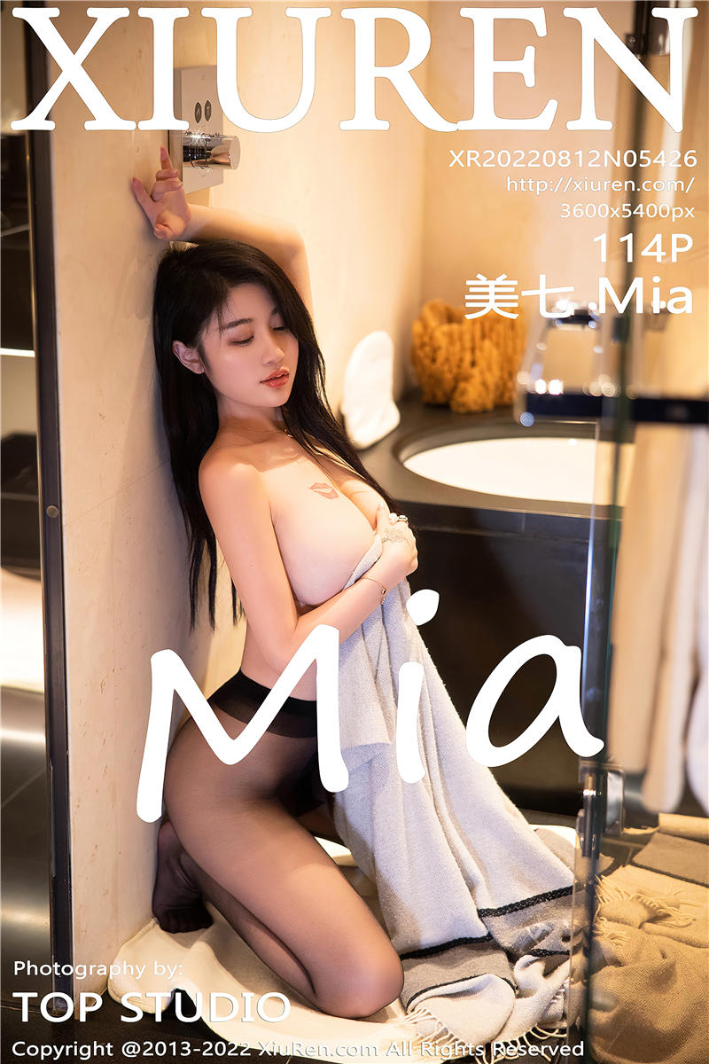 [绣人网]美媛馆 2022-08-12 Vol.5426 美七Mia